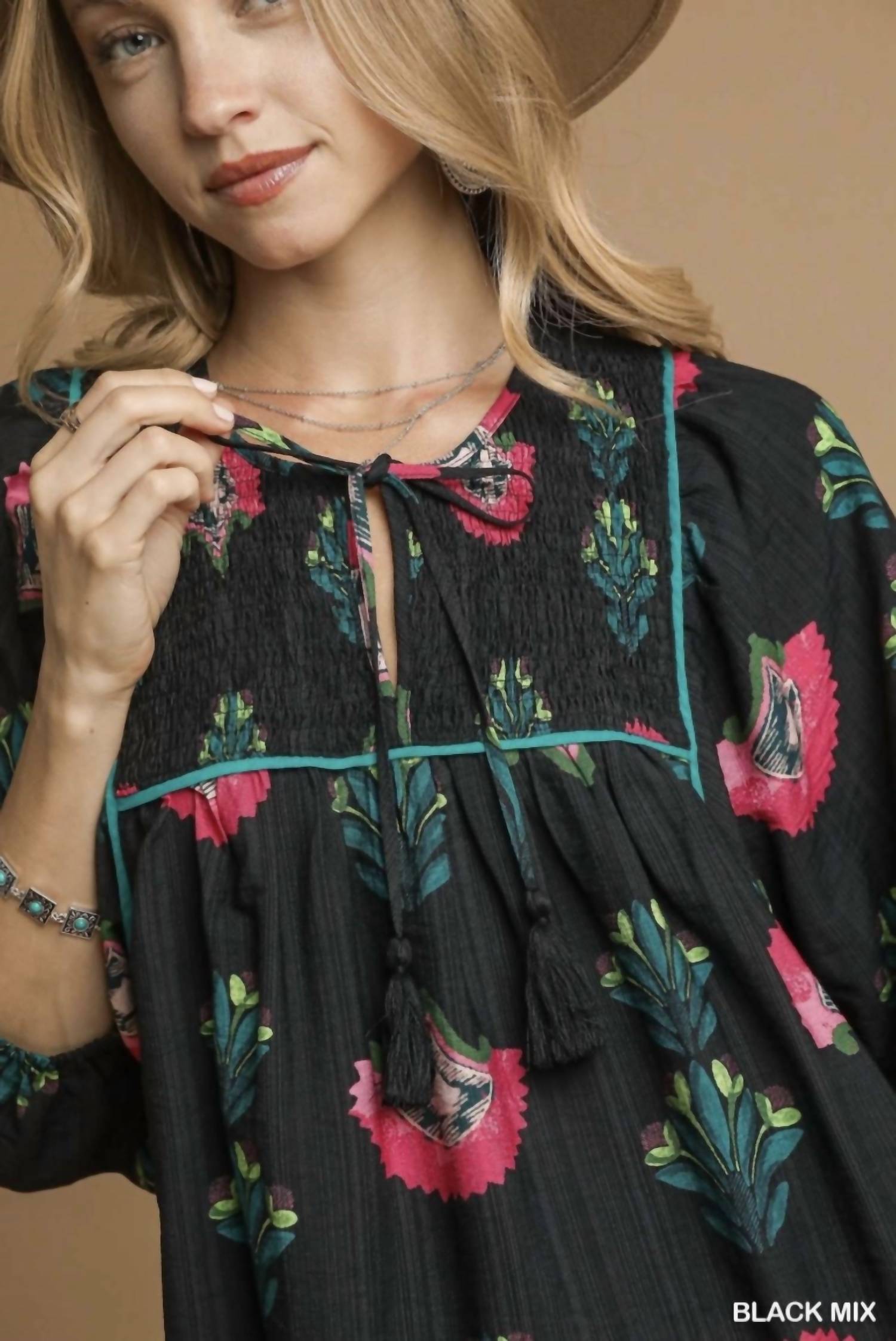 Umgee - Wildflower Fields Blouse
