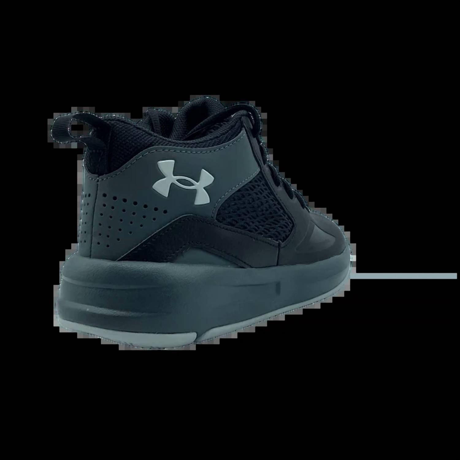 UNDER ARMOUR Men's Lockdown 5 Shoe in black - men's sneaker - detail view