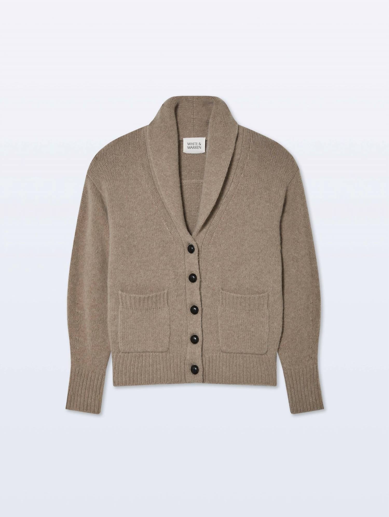 White + Warren - Cashmere Blend Luxe Fringe Cardigan