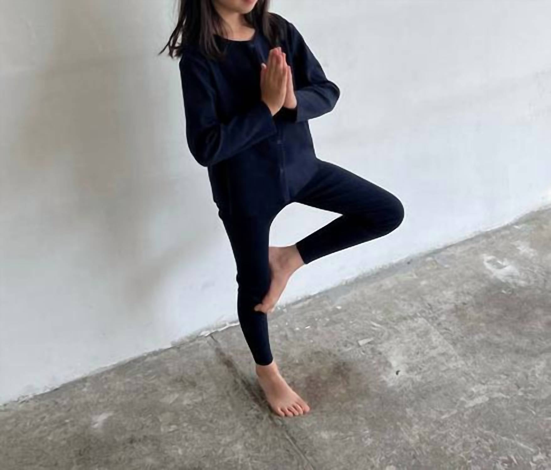 A Basic Brand - Kid's Rib Leggings