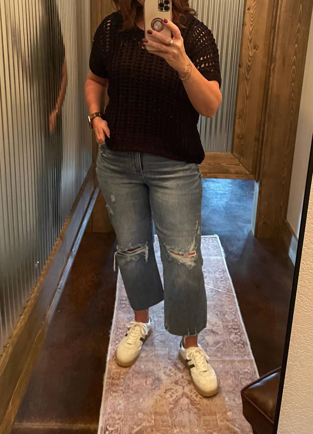 Judy Blue - High Waist Destroy Crop Wide Leg Jeans