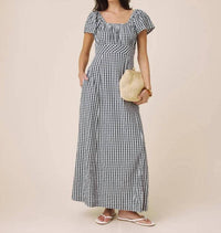 Splendid - Gigi Gingham Puff Sleeve Dress