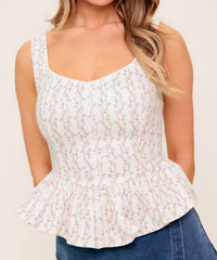 Flying Tomato - Citrus Flow Woven Top