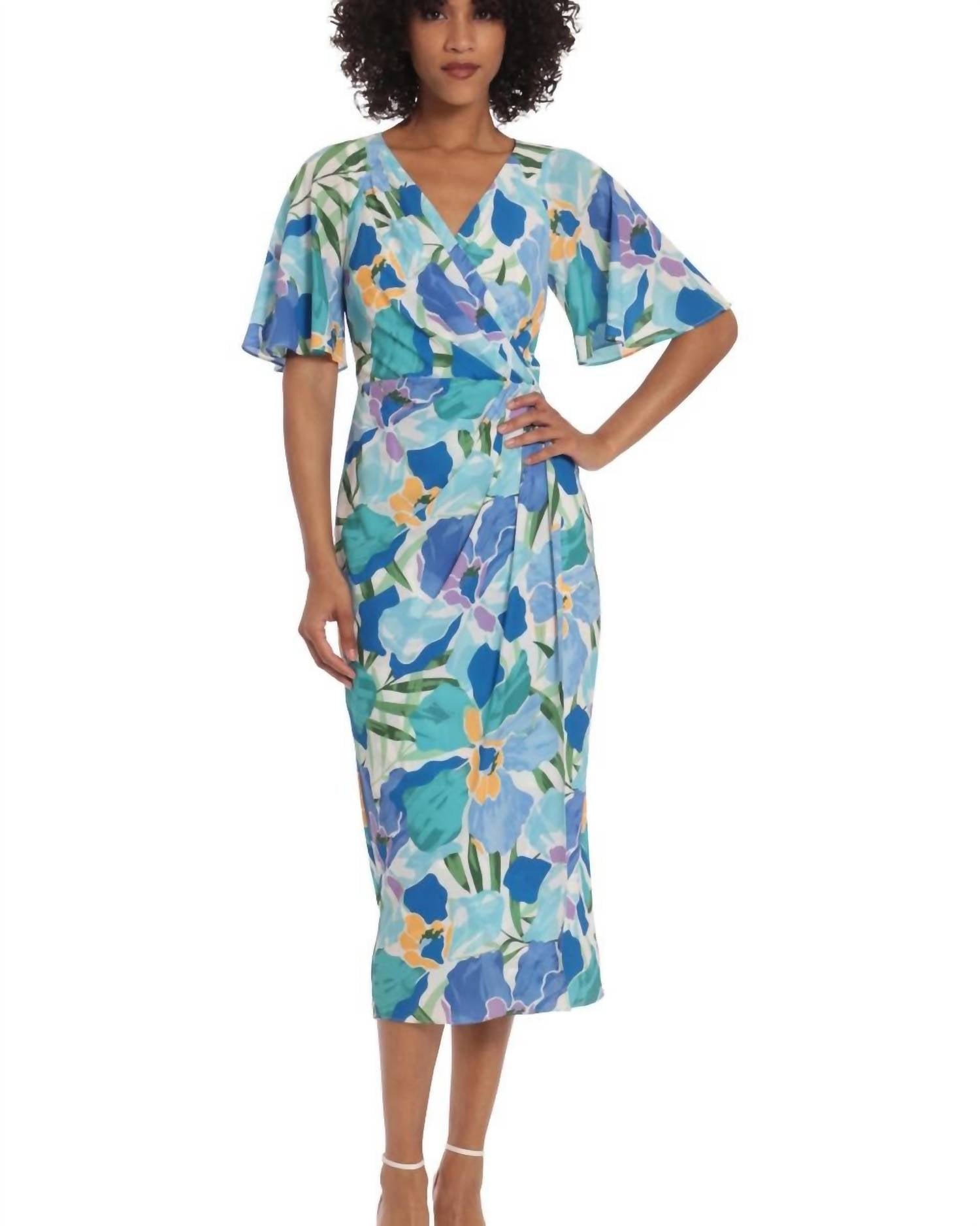Maggy London - Malina Faux Wrap dress