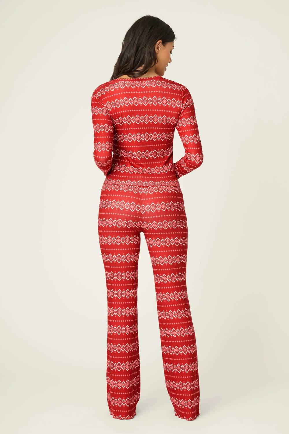 Pj Salvage - Crazy for the Holidays Fairisle Print Set