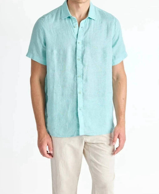 Raffi - Bryce Short Sleeve Linen Shirt