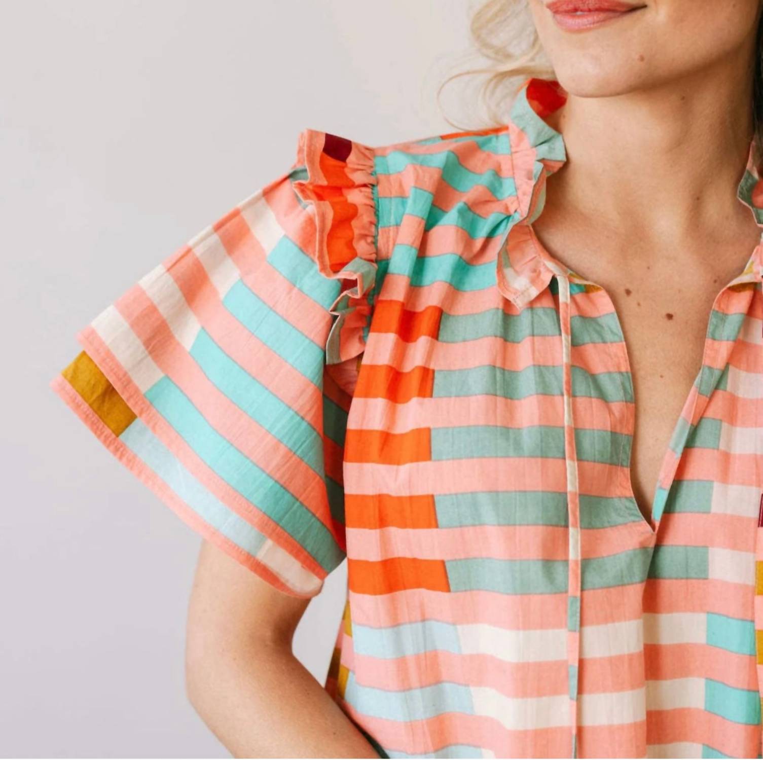 Sunshine Tienda - Colorful Gemma Top