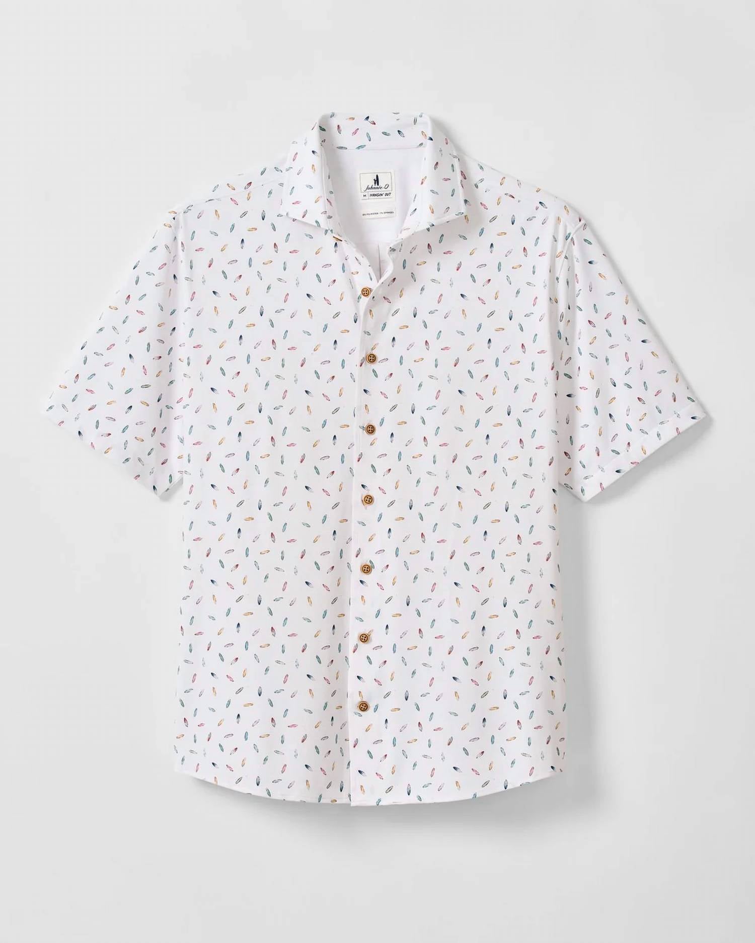 Johnnie-O - Men's Shortboard Short Sleeve Button Up Shirt
