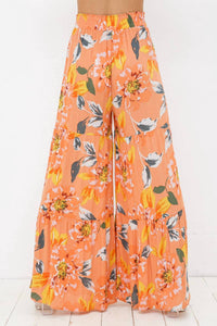 Blue B - Wide Leg Tiered Pants