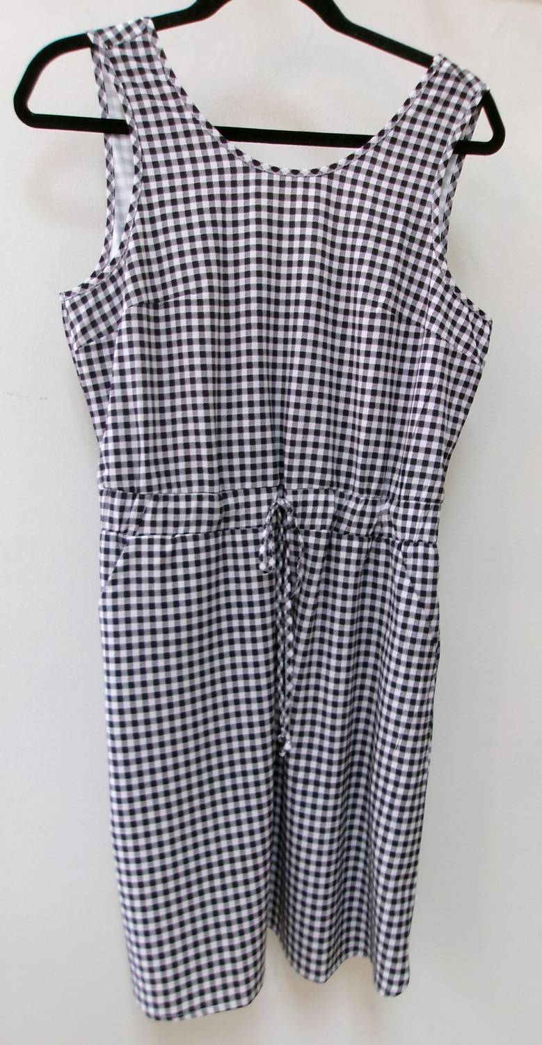 Keren Hart - Women's Checkered Tennis Dress