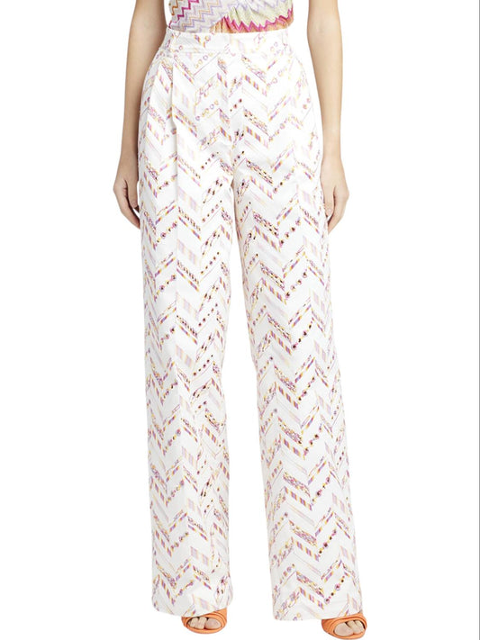 Missoni - Eyelet Embroidery Pants