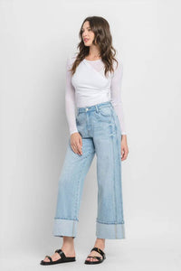 Vervet By Flying Monkey - Super High Rise Cuffed Jean