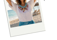 Bijoux Envie - Women's Santa Rosa Shell Charm Necklace