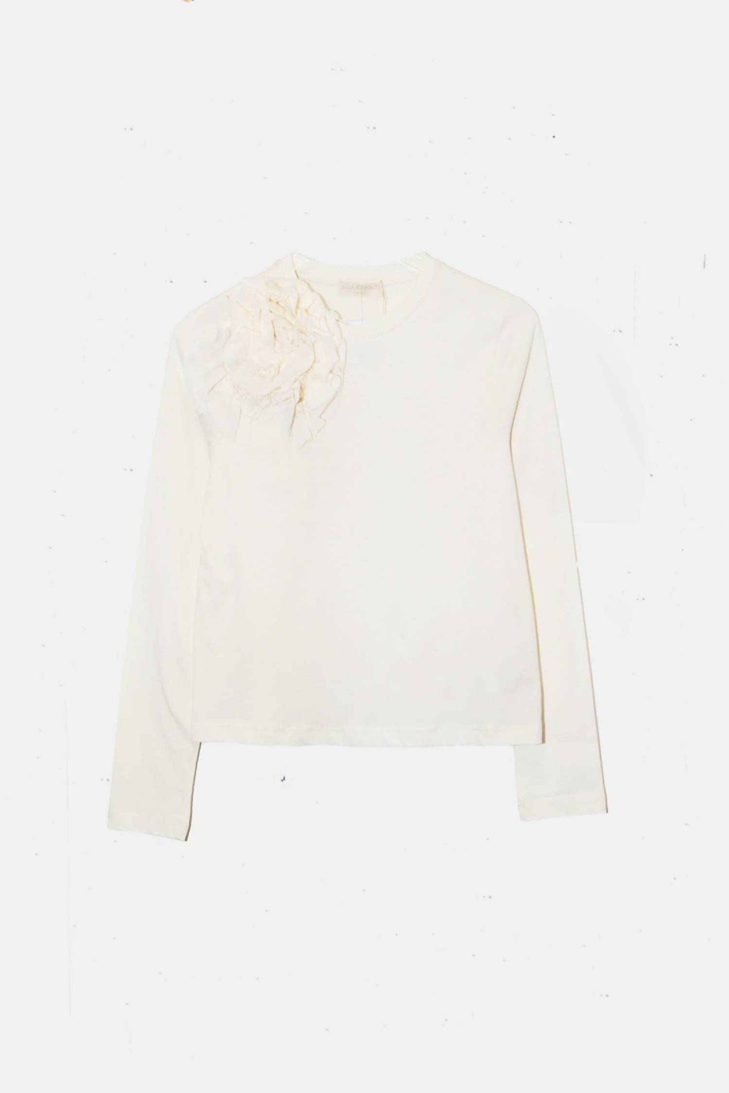 Ulla Johnson Kaja Top in cowrie - women's long sleeve top - view 5