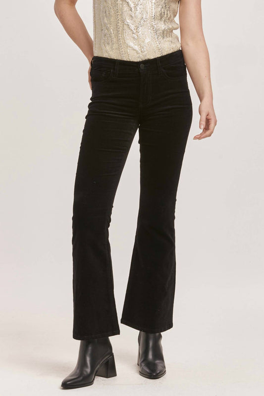 Dear John Denim - Rosa Mid Rise Flare Velveteen Pants