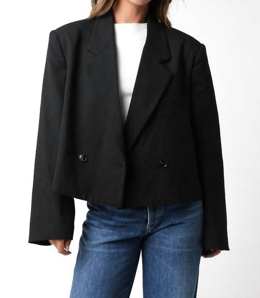 Olivaceous - Cindy Cropped Blazer