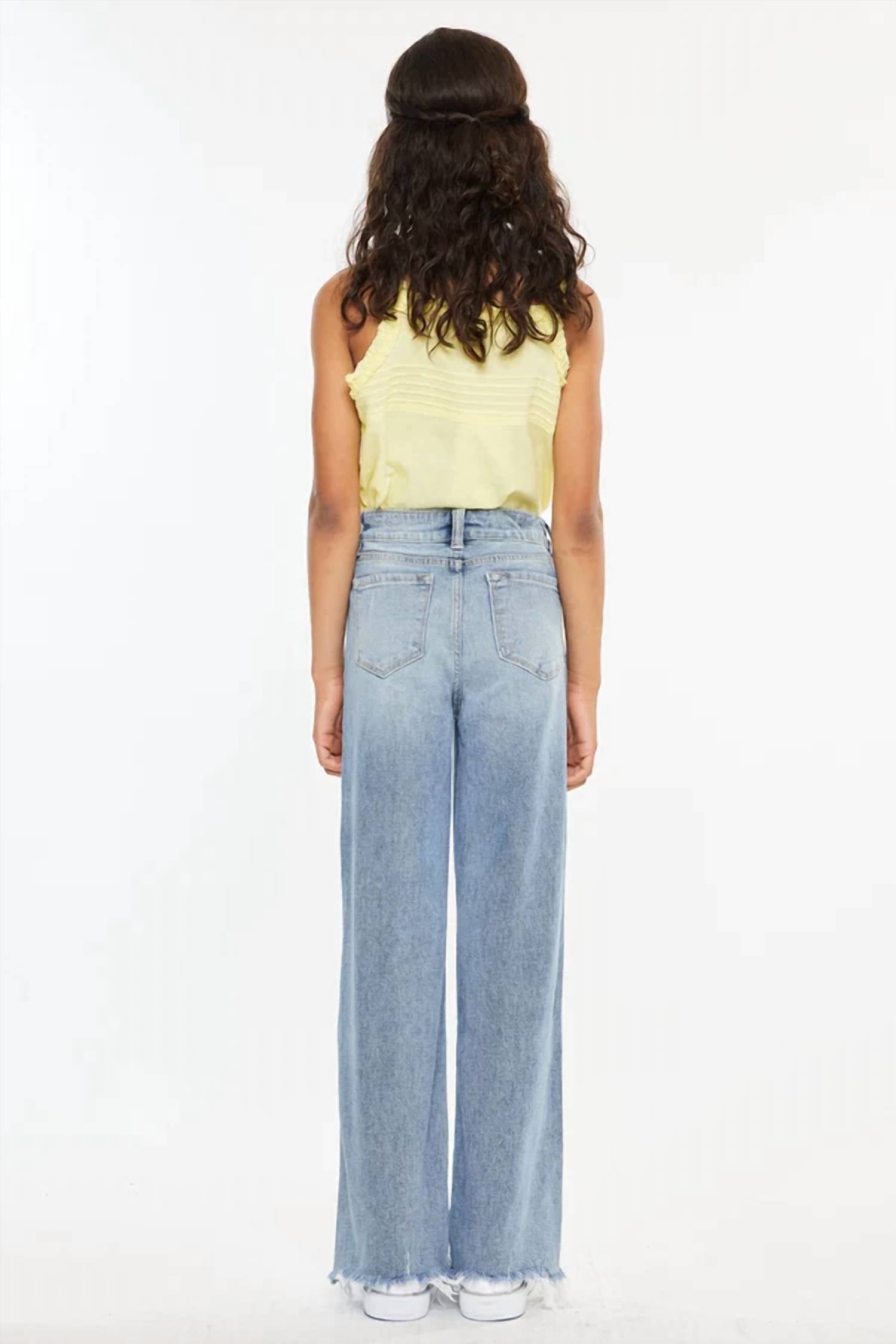 Kancan - Aliyah Wide Leg Jeans