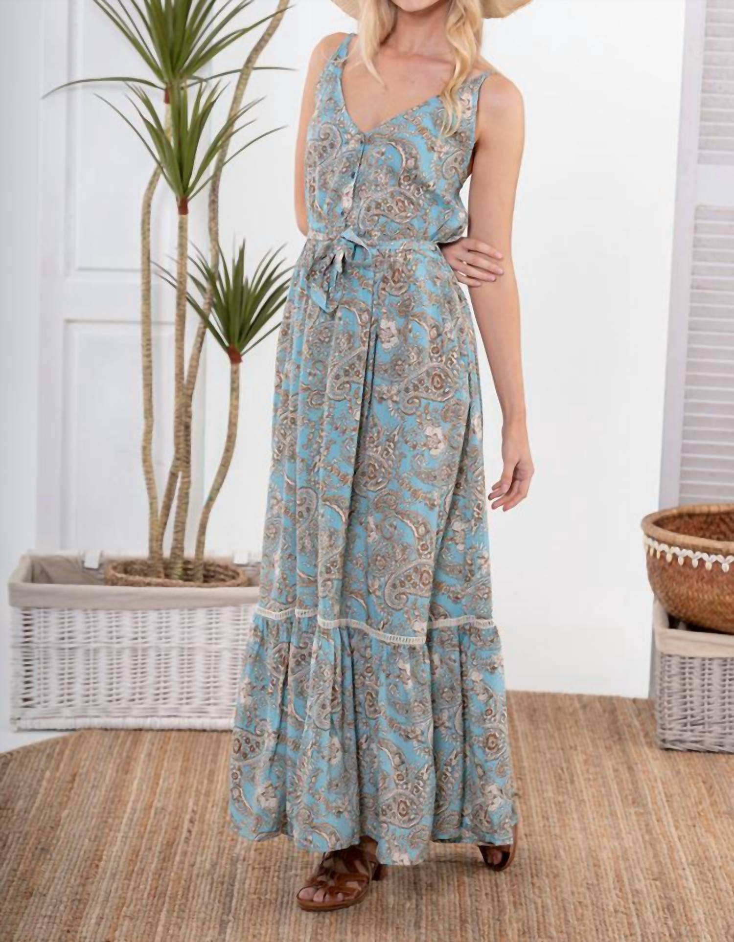 Cienna - Kali Maxi Pocket Dress