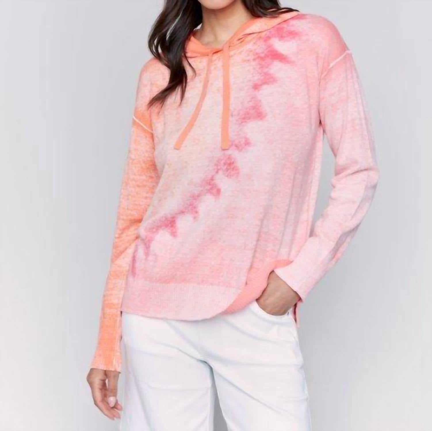 Charlie B - Reverse Print Hoodie Sweater