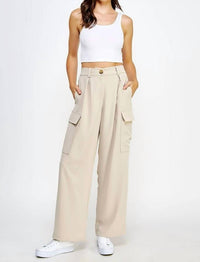 Moda Borboleta - Wide Leg Cargo Pant