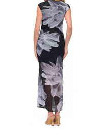 Ariella - Ruched Sleeveless Maxi Dress