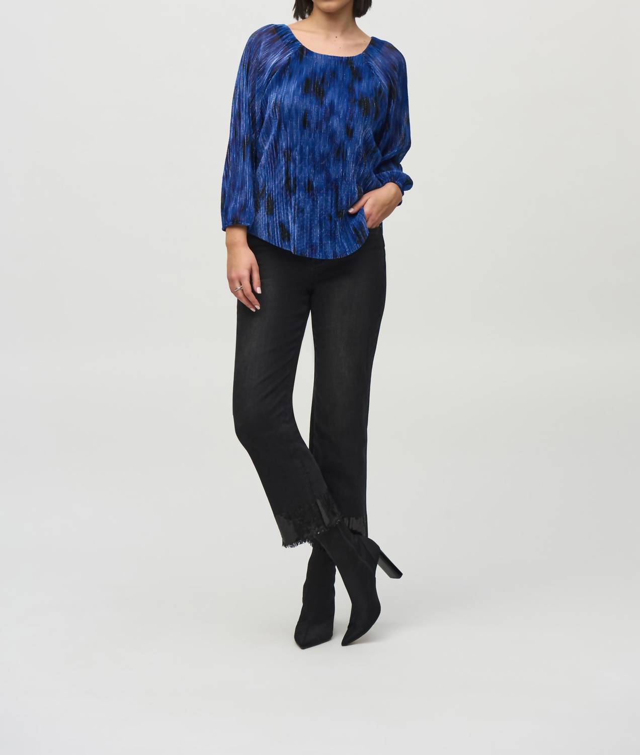 Joseph Ribkoff - Hip-length Top