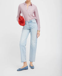 Sprwmn - Farrah Cropped Slim Boyfriend Jeans