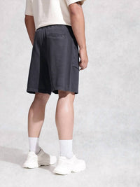 Save Khaki United - Organic Heather Fleece Utility Shorts