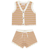 Rylee + Cru - Girl's Scallop Crochet Set