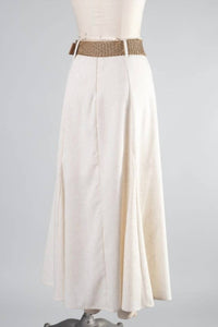 Fascination - Women's Belted Flare Skirt