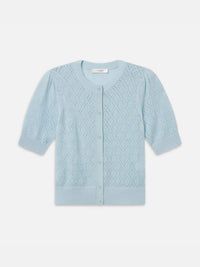 Frame - Delicate Cashmere Short Sleeve Cardigan