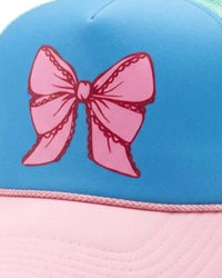 Southern Bliss - Unisex - Lace Bow Trucker Hat