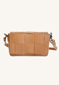 Able - Women's Mini Flap Woven Crossbody Bag
