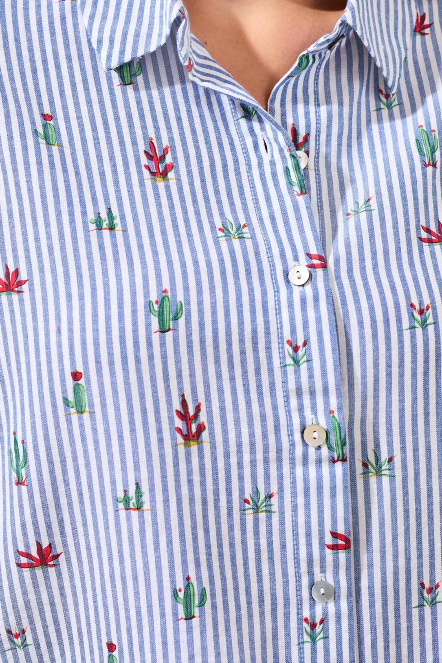 Tribal - Short Sleeve Blouse