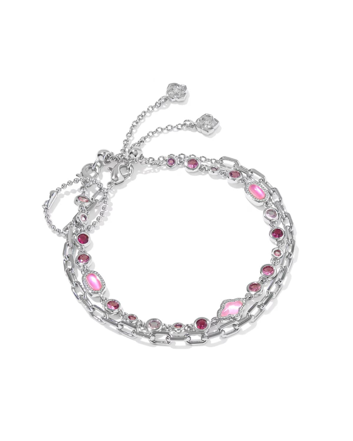 Kendra Scott - Women's Mini Elisa Abbie Set Of 2 Delicate Chain Bracelets