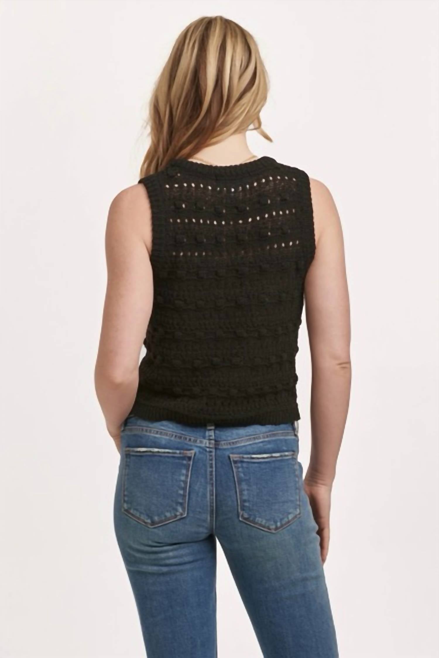 Dear John Denim - Magnolia Pointelle Knit Vest Top