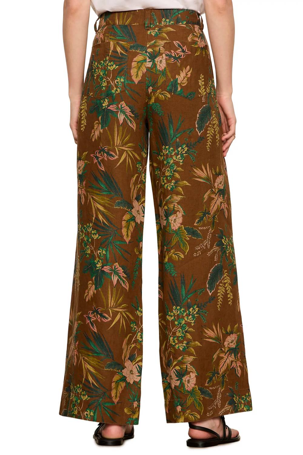 Sanctuary - The Linen Marine Wide Leg Pants
