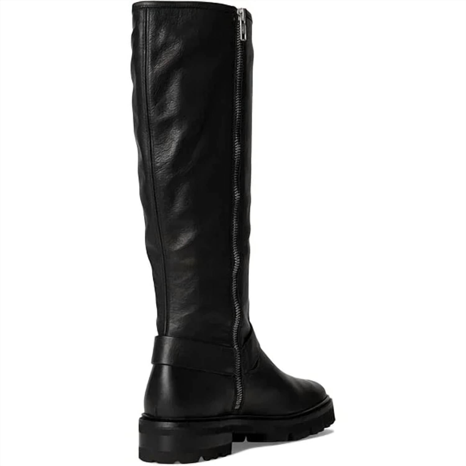 Frye - Women's Harness Tall Leather Zip-up Boots