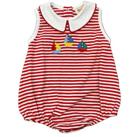 Luigi Kids - Kid's Sailboats Applique Bubble