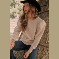 Jodifl - Puff Shoulder Top