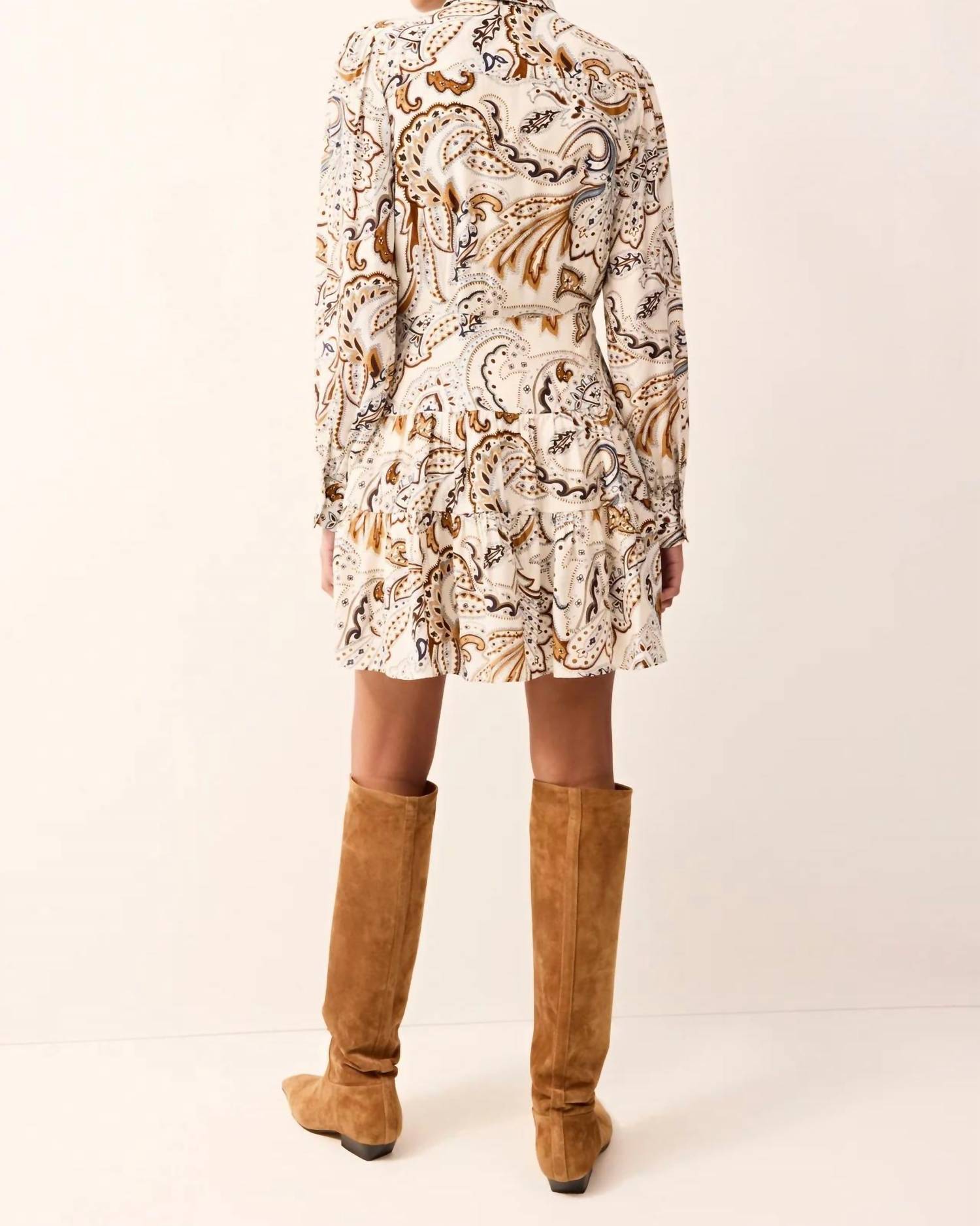 Marie Oliver Ulaine Mini Dress in trinity - women's dress - view 4