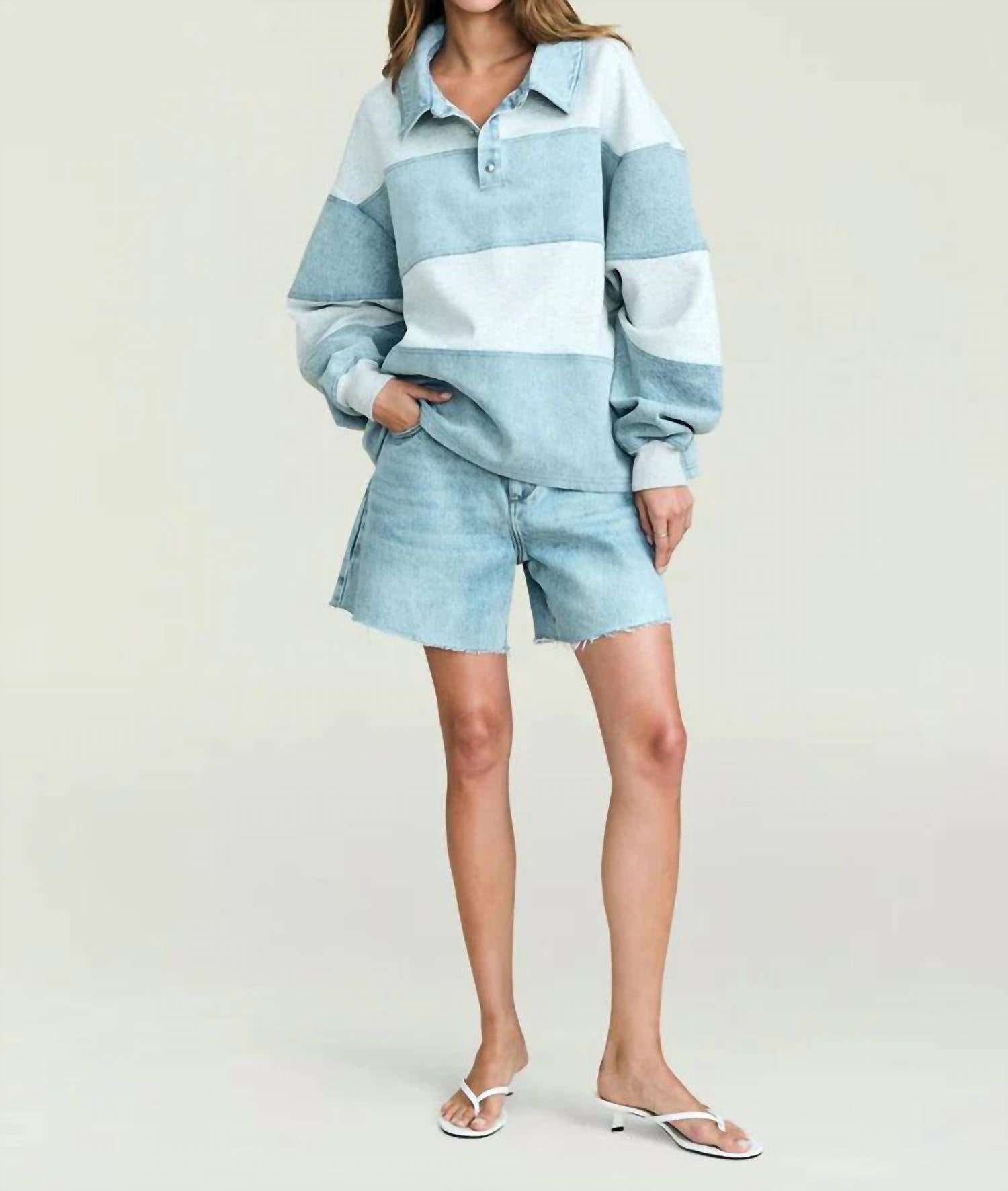 Ser.O.Ya - Cher Denim Top