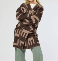 Kerri Rosenthal - Blankie Love Lesson Reversible Cardigan