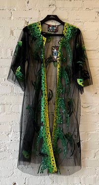 Libertine - Women's Sequin Tulle Resort Robe