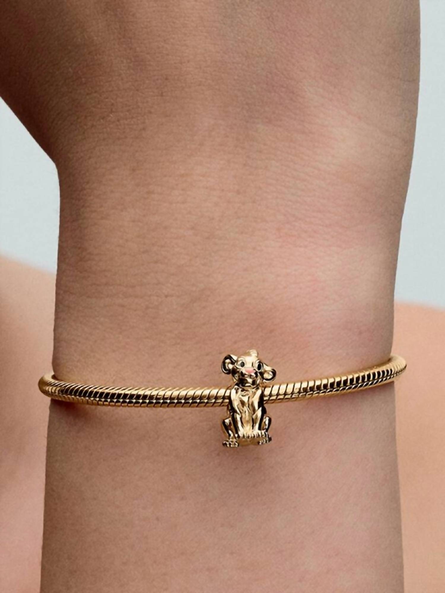 Pandora Women's Disney The Lion King Simba Charm in gold - women's item - view 4