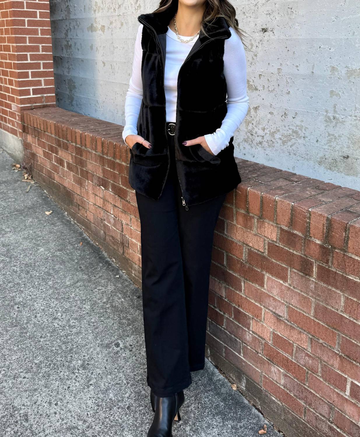 Dylan - Reversible Fur Vest