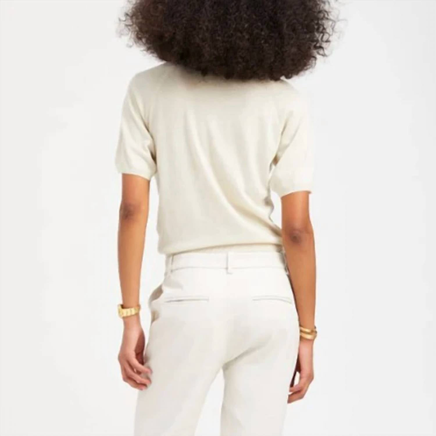 Sprwmn - Short Sleeve Raglan Sweater
