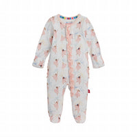 Magnetic Me - Modal Footie With Ruffle