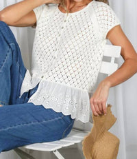 Hem & Thread - Mara Crochet Top