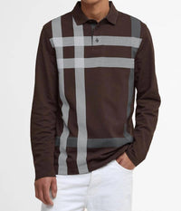 Barbour - Blaine Tartan Long-Sleeved Polo Shirt